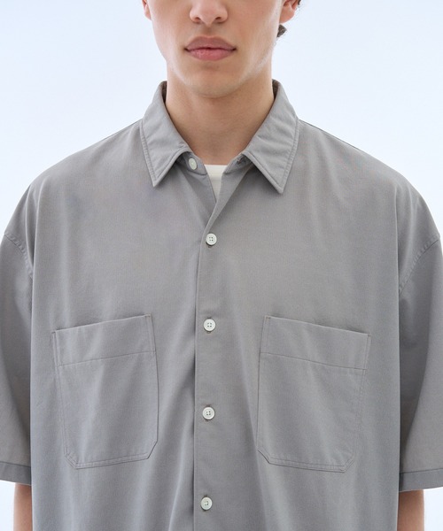 KANEMASA PHIL.(カネマサフィル)の「KANEMASA PHIL. / Nylon Balise SS Shirt(シャツ/ブラウス・メンズ・ブラック/グレー/オレンジ/グリーン・MEDIUM/LARGE)」の13枚目の写真