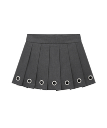 eyelet skirt (grey)