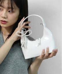 チャーム付き MINIハンドバッグ　MINI HANDBAG WITH CHARM