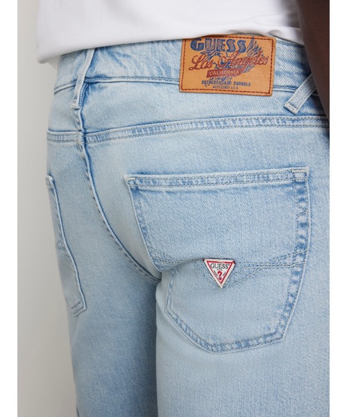 Guess(ゲス)の「SONNY Short デニムパンツ ショートパンツ ショーツ(デニムパンツ・メンズ・ブルー系その他・31inch/30inch/29inch/28inch)」の4枚目の写真