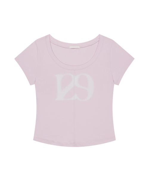 ILLIGO(イリゴ)の「129 ベーシックスリムTシャツ ピンク(Tシャツ/カットソー・レディース・その他・OS)」の4枚目の写真