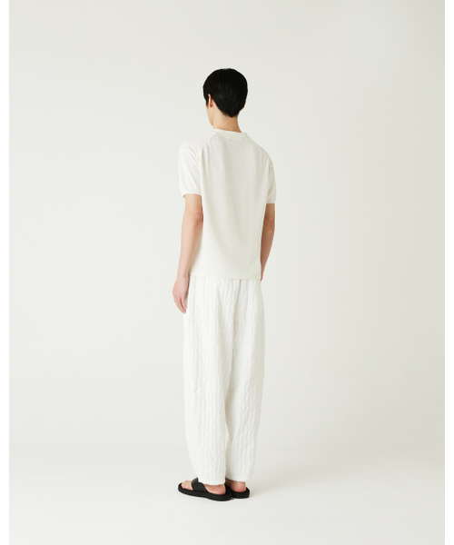 THEENDQUESTION（ジエンドクエスチョン）の「Pleats balloon pants / WHITE（その他パンツ・レディース・その他・FREE）」の4枚目の写真