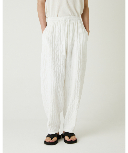 THEENDQUESTION（ジエンドクエスチョン）の「Pleats balloon pants / WHITE（その他パンツ・レディース・その他・FREE）」の7枚目の写真
