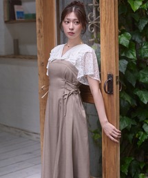 raffle docking dress / ラッフルドッキングワンピース