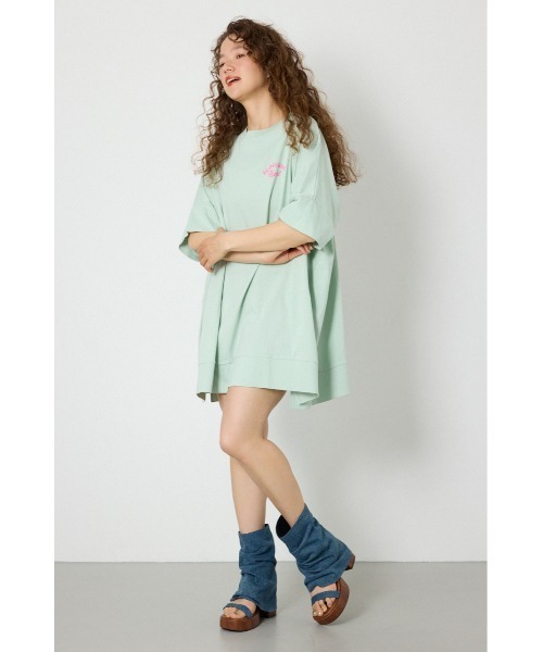 RODEO CROWNS WIDE BOWL（ロデオクラウンズワイドボウル）の「EMBROIDERY FLOWERSワンピース（ワンピース・レディース・ライトピンク/ブラック/オフホワイト/ライトブルー・FREE）」の22枚目の写真