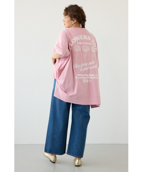 RODEO CROWNS WIDE BOWL（ロデオクラウンズワイドボウル）の「EMBROIDERY FLOWERSワンピース（ワンピース・レディース・ライトピンク/ブラック/オフホワイト/ライトブルー・FREE）」の14枚目の写真