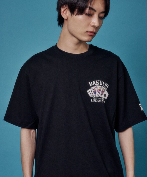 JACKROSE(ジャックローズ)の「BAKUCHI ポーカー TEE(Tシャツ/カットソー・メンズ・ブラック/ホワイト・M/XL/L)」の13枚目の写真