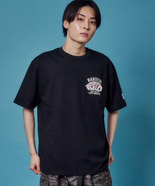 JACKROSE(ジャックローズ)の「BAKUCHI ポーカー TEE(Tシャツ/カットソー・メンズ・ブラック/ホワイト・M/XL/L)」の15枚目の写真