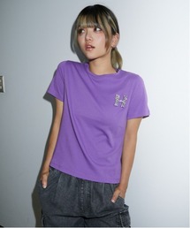 セール】半袖Tシャツ/ピンクラメクラウン/平成ギャル（Tシャツ