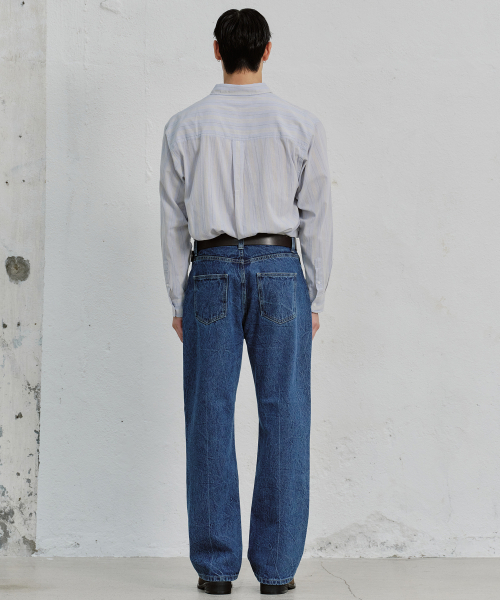 PLAC(プラック)の「セミワイドジーンズ T42 ミッドブルー(デニムパンツ・メンズ・その他・SMALL/MEDIUM/LARGE)」の7枚目の写真