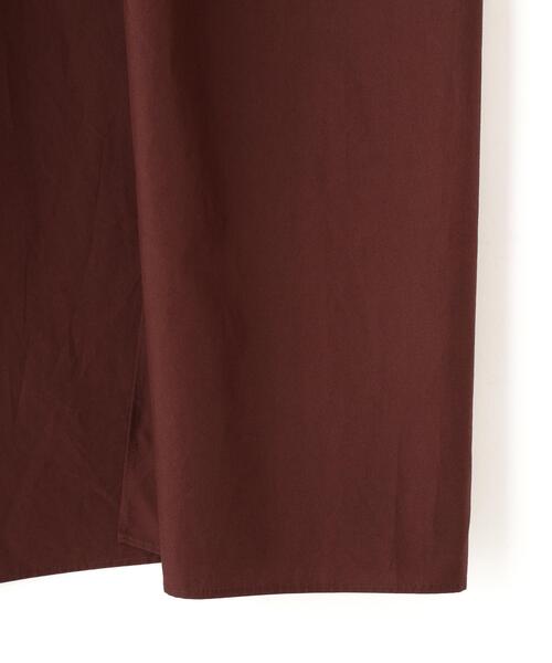 YLEVE(イレーヴ)の「YLEVE / FINX COTTON WEATHER SKIRT(スカート・レディース・ワイン系/ブラック/ブルー・0/1/2)」の18枚目の写真
