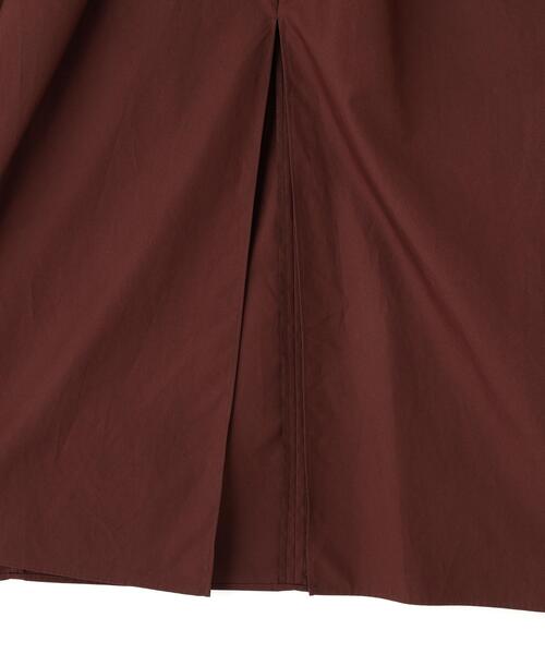 YLEVE(イレーヴ)の「YLEVE / FINX COTTON WEATHER SKIRT(スカート・レディース・ワイン系/ブラック/ブルー・0/1/2)」の20枚目の写真
