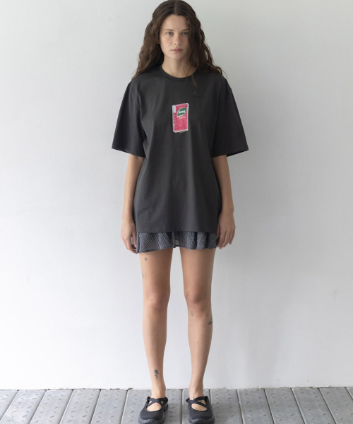 haag(ヘイグ)の「a pocket mint t-sh (charcoal)(Tシャツ/カットソー・レディース・その他・FREE)」の2枚目の写真