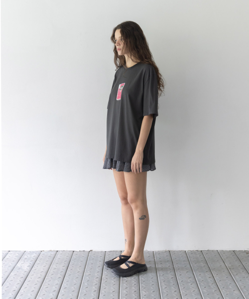 haag(ヘイグ)の「a pocket mint t-sh (charcoal)(Tシャツ/カットソー・レディース・その他・FREE)」の4枚目の写真
