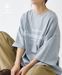 【汗じみ防止】アソートロゴプリントTシャツ