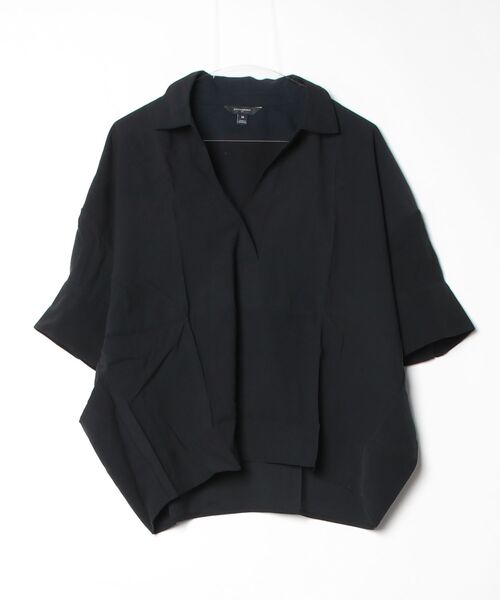 BANANA REPUBLIC FACTORY STORE(バナナリパブリック ファクトリーストア)の「BANANA REPUBLIC FACTORY STORE ドレーピーツイル スキッパートップス(シャツ/ブラウス・レディース・ベージュ/オリーブ/ブラック/ホワイト・XS/S/M/L)」の11枚目の写真
