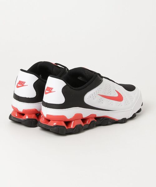 NIKE（ナイキ）の「NIKE/ナイキ ﾘｱｯｸｽ 8 NSW SL（スニーカー・メンズ・ホワイト×レッド・28cm/27.5cm/27cm/26.5cm/26cm/25.5cm）」の2枚目の写真