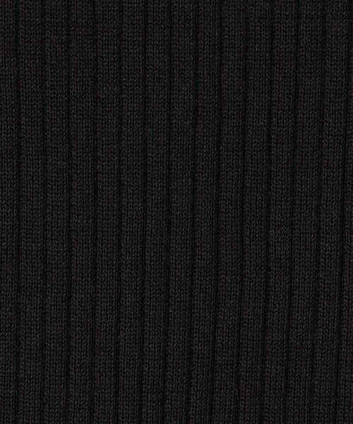caban(キャバン)の「コットンリブストレッチ フレンチスリーブプルオーバー(ニット/セーター・レディース・ブラック/ホワイト/グリーン/ダークブルー/ライトピンク・FREE)」の14枚目の写真