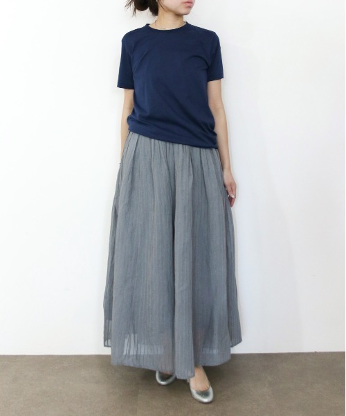 Marilyn Moon(マリリンムーン)の「sheer velour flare skirt(スカート・レディース・グリーン/グレー/ブラック・FREE)」の14枚目の写真