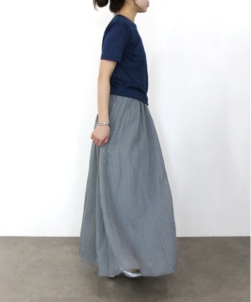 Marilyn Moon(マリリンムーン)の「sheer velour flare skirt(スカート・レディース・グリーン/グレー/ブラック・FREE)」の15枚目の写真