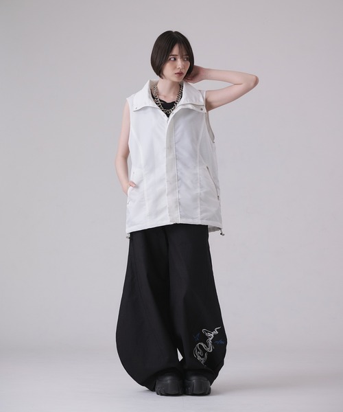 狐独(コドク)の「刺繍リップバルーンパンツ(その他パンツ・メンズ・ブラック・LARGE/MEDIUM/SMALL)」の19枚目の写真