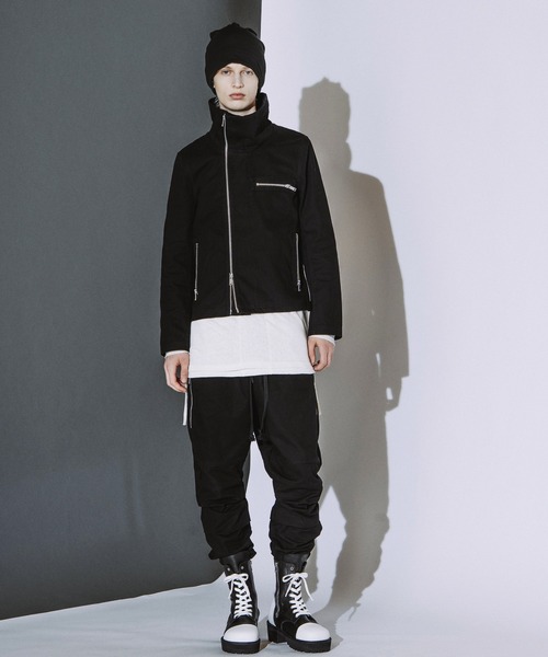 NO ID.(ノーアイディ)の「【NO ID.】High Collar Duck Blouson / ハイカラー ダック ブルゾン(ブルゾン・メンズ・ブラック/カーキ・2/1)」の10枚目の写真