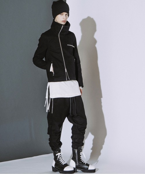 NO ID.(ノーアイディ)の「【NO ID.】High Collar Duck Blouson / ハイカラー ダック ブルゾン(ブルゾン・メンズ・ブラック/カーキ・2/1)」の11枚目の写真