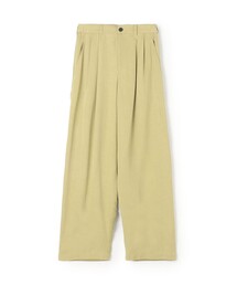 セルロースギャバジン 2タックパンツ