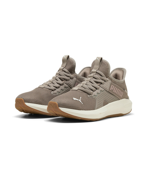 PUMA(プーマ)の「PUMA プーマ ウィメンズ ソフトライド エンゾ 5 イーズイン ランニングシュ(スニーカー・レディース・アッシュ/グレー系その他4・22.5cm/22.0cm/23.5cm/25.0cm/24.5cm/24.0cm/25.5cm/23.0cm)」の3枚目の写真