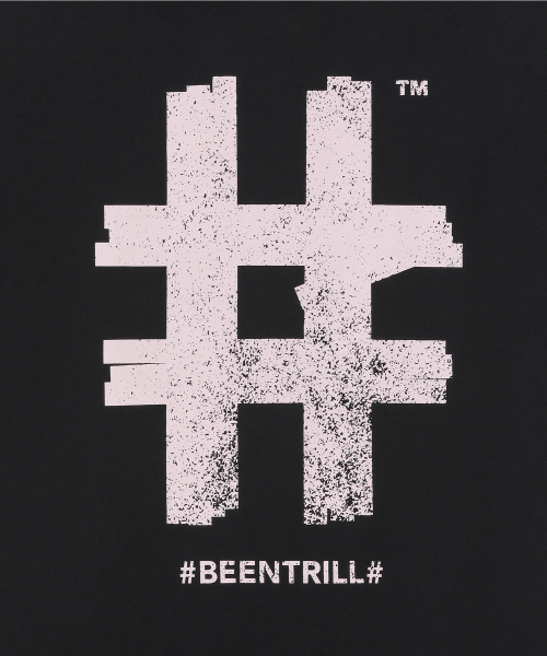 BEENTRILL(ビントリル)の「ウィメンズスタンプハッシュタグ半袖Tシャツ(ブラック)(Tシャツ/カットソー・レディース・その他・SMALL/X-SMALL)」の3枚目の写真