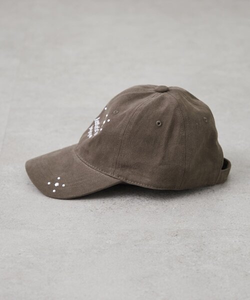 CIAOPANIC TYPY(チャオパニックティピー)の「【WEB限定】スタッズデザイン刺繍キャップ(キャップ・レディース・チャコールグレー/ブルー/グリーン/アイボリー・ONE SIZE)」の11枚目の写真