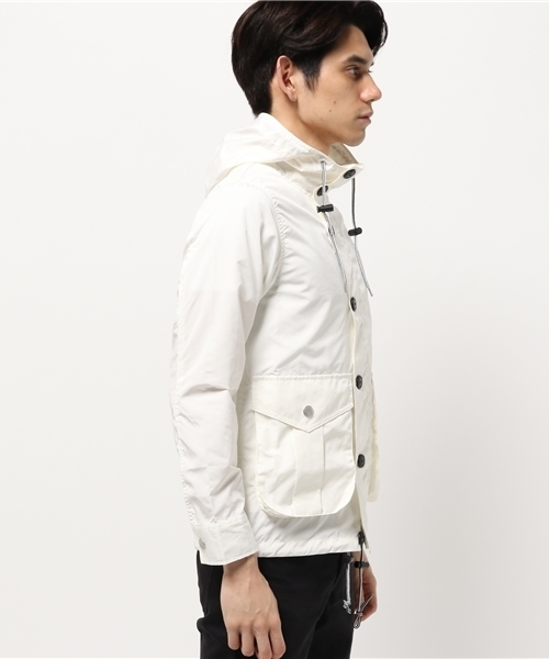 Denime（ドゥニーム）の「POLY/NYLON M/PARKA/ポリエステルナイロン・マウンテンパーカー（マウンテンパーカー・メンズ・オリーブ/オフホワイト・LARGE/MEDIUM）」の3枚目の写真