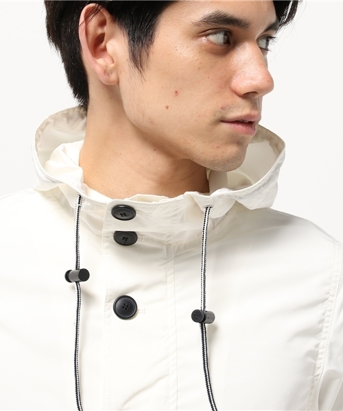 Denime（ドゥニーム）の「POLY/NYLON M/PARKA/ポリエステルナイロン・マウンテンパーカー（マウンテンパーカー・メンズ・オリーブ/オフホワイト・LARGE/MEDIUM）」の6枚目の写真