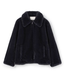 【WEB先行予約】ランダムエコファー ラウンドフォルムコート
