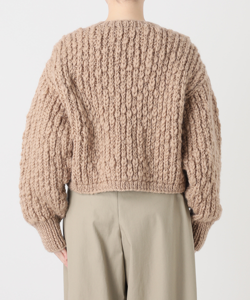 IENA LA BOUCLE（イエナラブークル）の「IENA LA BOUCLE スラブハンドニットショートカーディガン（カーディガン/ボレロ・レディース・キャメル・FREE）」の21枚目の写真