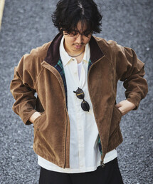 LEATHERETTE SWING TOP JACKET/レザレット スウィングトップ ジャケット