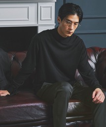 ウールブレンドモックネックニット/Salon de GW/1052613