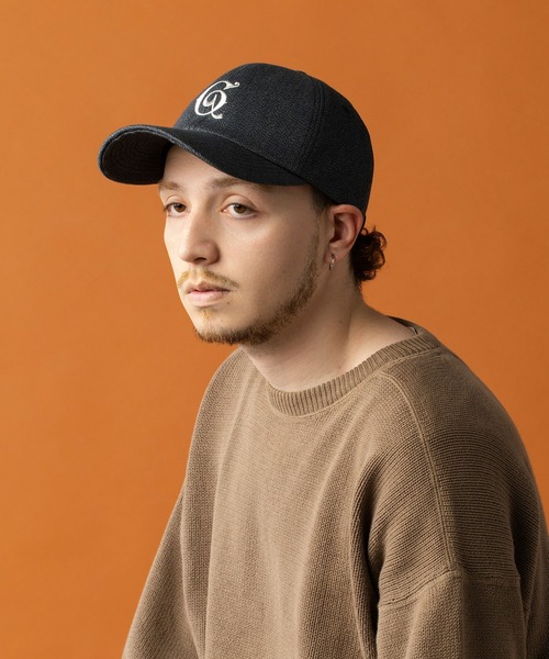 CPH（シーピーエイチ）の「DEEP 6 PANEL CAP / HEATHER TWILL（キャップ・メンズ・ブラック・FREE）」の2枚目の写真