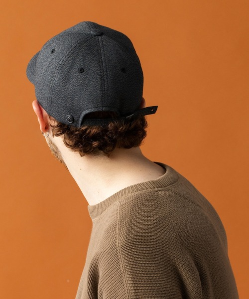 CPH（シーピーエイチ）の「DEEP 6 PANEL CAP / HEATHER TWILL（キャップ・メンズ・ブラック・FREE）」の4枚目の写真