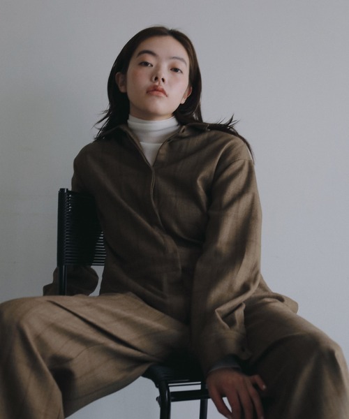 anuke（アンヌーク）の「Wholegarment Wool Turtle（ニット/セーター・レディース・グレー/ブラック/チャコールグレー/アイボリー・FREE）」の7枚目の写真