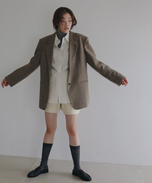 anuke（アンヌーク）の「Wholegarment Wool Turtle（ニット/セーター・レディース・グレー/ブラック/チャコールグレー/アイボリー・FREE）」の8枚目の写真