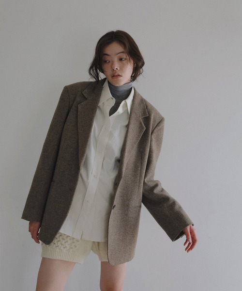 anuke（アンヌーク）の「Wholegarment Wool Turtle（ニット/セーター・レディース・グレー/ブラック/チャコールグレー/アイボリー・FREE）」の9枚目の写真