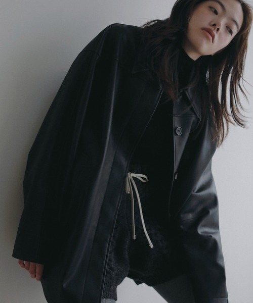 anuke（アンヌーク）の「Wholegarment Wool Turtle（ニット/セーター・レディース・グレー/ブラック/チャコールグレー/アイボリー・FREE）」の21枚目の写真