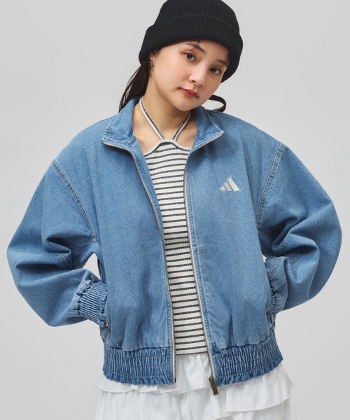 アディダス adidas スタジアム ウォッシュ デニム ルーズ フィット