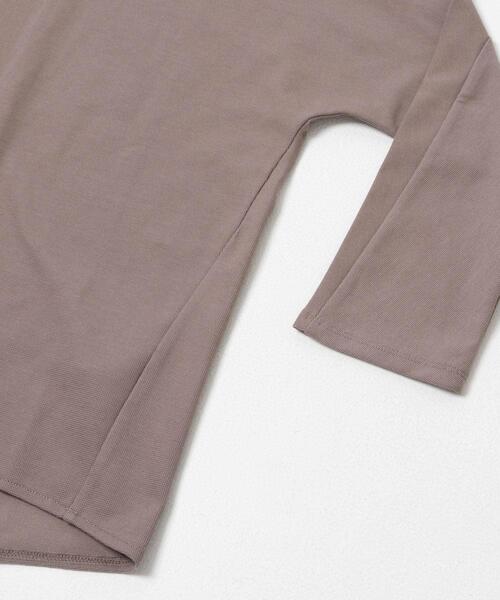 ITEMS URBANRESEARCH(アイテムズ アーバンリサーチ)の「カットミラノプルオーバー(Tシャツ/カットソー・レディース・ブラック系その他/ブルー/モカ/ホワイト系その他・FREE)」の6枚目の写真