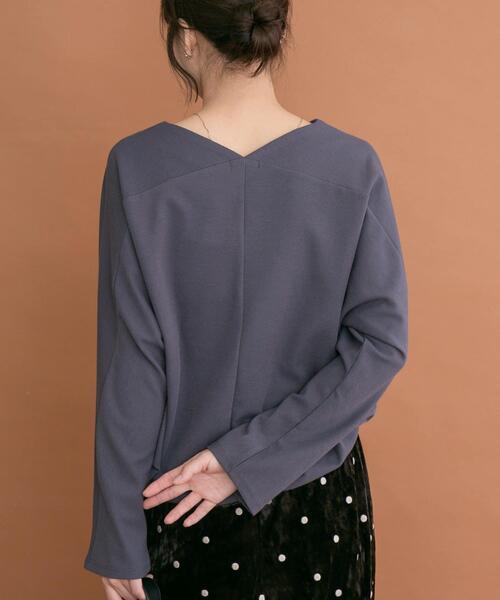 ITEMS URBANRESEARCH(アイテムズ アーバンリサーチ)の「カットミラノプルオーバー(Tシャツ/カットソー・レディース・ブラック系その他/ブルー/モカ/ホワイト系その他・FREE)」の12枚目の写真