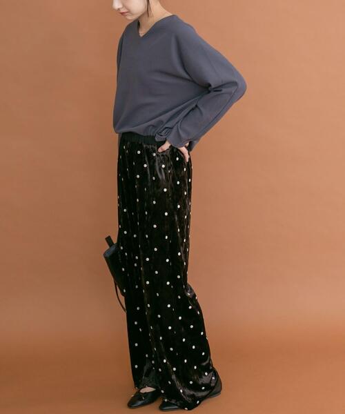 ITEMS URBANRESEARCH(アイテムズ アーバンリサーチ)の「カットミラノプルオーバー(Tシャツ/カットソー・レディース・ブラック系その他/ブルー/モカ/ホワイト系その他・FREE)」の13枚目の写真