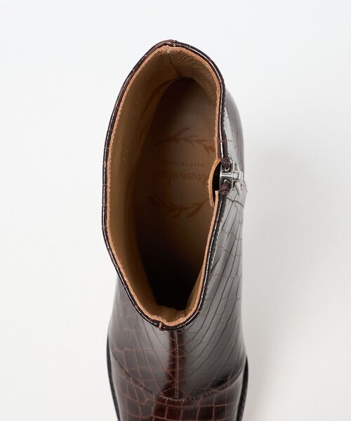 Steven Alan(スティーブンアラン)の「<Steven Alan>カタオシ レザー ショートブーツ(ブーツ・レディース・ダークブラウン・37h/36h/37/38/36)」の7枚目の写真