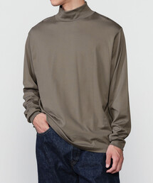 handvaerk | handvaerk | 60/2 モックネック 長袖Tシャツ MEN(Tシャツ/カットソー)