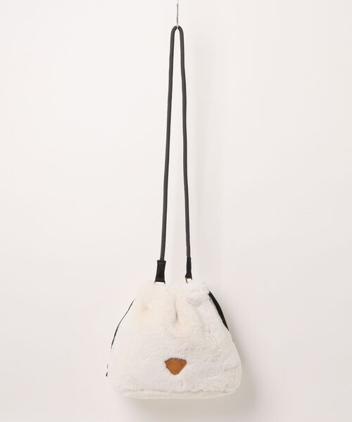 BILLABONG（ビラボン）の「BILLABONG ウィメンズ FUR SHOULDER BAG ショルダーバッグ 【2026年秋冬モデル】（ショルダーバッグ・レディース・アイボリー/ブラウン系その他/ブラック/ベージュ・FREE）」の2枚目の写真